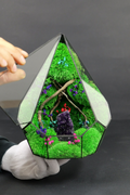 Terrarium ecosistemico chiuso naturale per ambienti interni 1