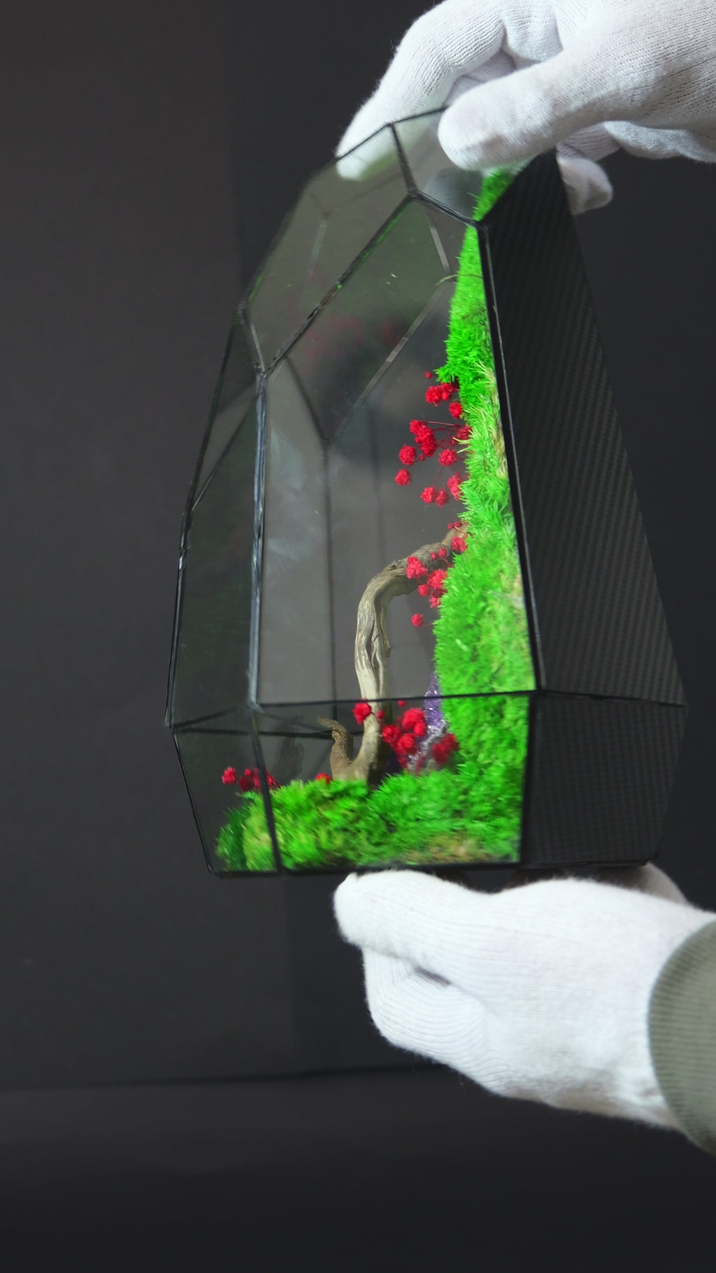 Terrarium Artigianale Premium – Idea Regalo Green Unica 26