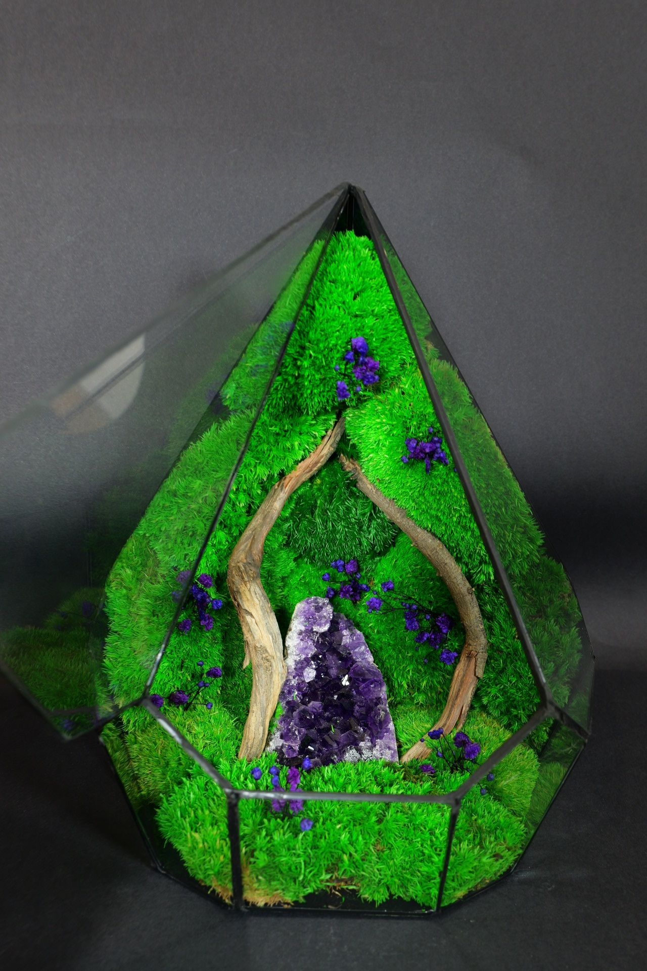 Giardino in Vetro Autosufficiente – Terrarium Handmade 44